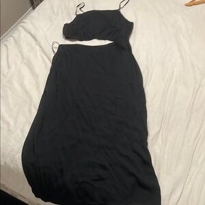 Reformation cutout maxi dress